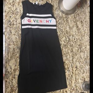 Givenchy logo maxi dress